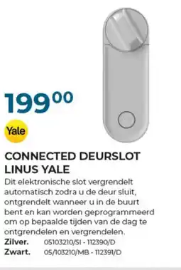 Meno Pro CONNECTED DEURSLOT LINUS YALE aanbieding