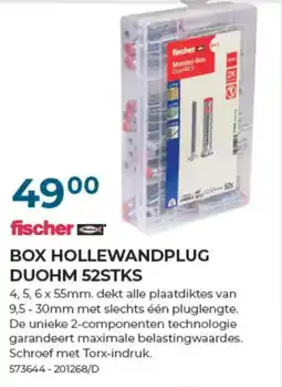 Meno Pro BOX HOLLEWANDPLUG DUOHM 52STKS aanbieding
