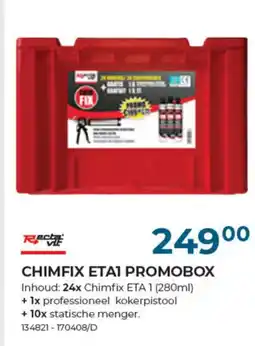 Meno Pro CHIMFIX ETAI PROMOBOX aanbieding