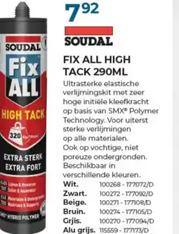 Meno Pro FIX ALL HIGH TACK aanbieding