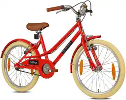 Decathlon Kinderfiets 20 inch vanaf 6 -7 jaar – Retro/Vintage look, V-brake & standaard aanbieding