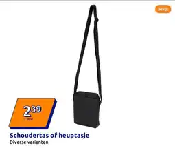 Action Schoudertas of heuptasje aanbieding