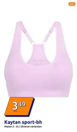 Action Kaytan sport-bh aanbieding