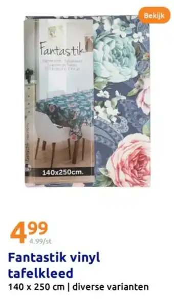 Action Fantastik vinyl tafelkleed aanbieding