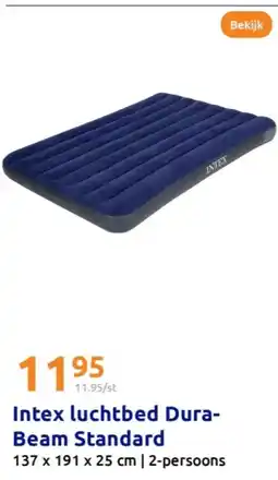 Action Intex luchtbed Dura-Beam Standard aanbieding