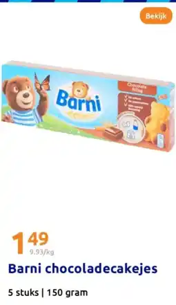 Action Barni chocoladecakejes aanbieding