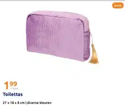 Action Toilettas aanbieding