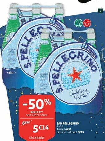 Auchan San pellegrino aanbieding