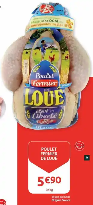 Auchan Poulet fermier de loue aanbieding