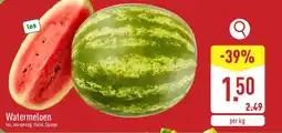 ALDI Watermeloen aanbieding