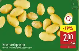 ALDI Krielaardappelen aanbieding