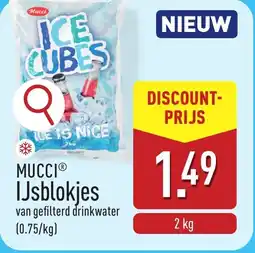 ALDI Mucci IJsblokjes aanbieding