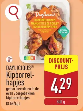 ALDI Daylicious Kipborrelhapjes aanbieding