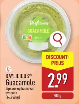 ALDI Daylicious Guacamole aanbieding
