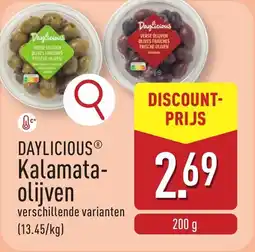 ALDI Daylicious Kalamata olijven aanbieding