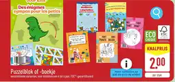ALDI Puzzelblok of boekje aanbieding