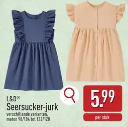 ALDI L&D Seersucker-jurk aanbieding