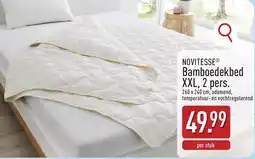 ALDI Novitesse Bamboedekbed XXL aanbieding