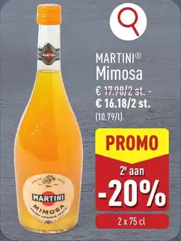 ALDI Martini Mimosa aanbieding