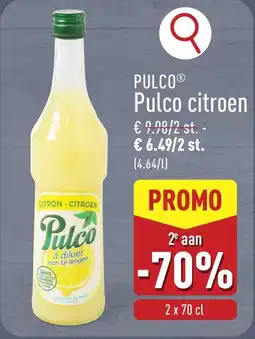 ALDI Pulco citroen aanbieding
