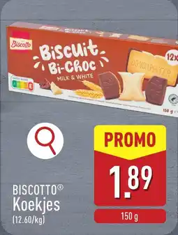 ALDI Biscotto Koekjes aanbieding