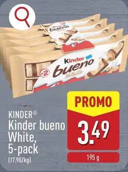 ALDI Kinder bueno White aanbieding