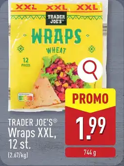 ALDI Trader Joe's Wraps XXL aanbieding