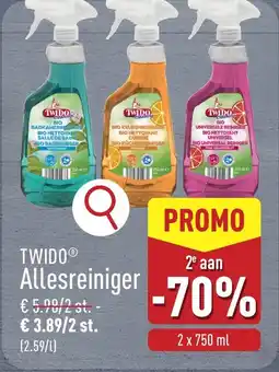 ALDI Twido Allesreiniger aanbieding