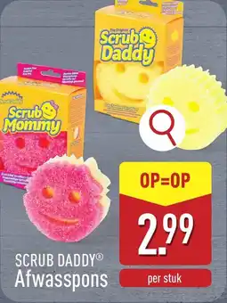 ALDI Scrub Daddy Afwasspons aanbieding