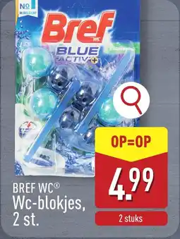 ALDI Bref Wc blokjes aanbieding