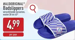 ALDI #Aldioriginal Badslippers aanbieding