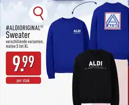 ALDI #Aldioriginal Sweater aanbieding