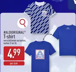 ALDI #Aldioriginal T-shirt aanbieding