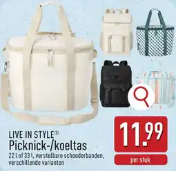 ALDI Live in Style Picknick / koeltas aanbieding