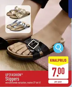 ALDI UP2FASHION Slippers aanbieding