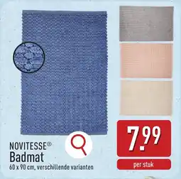 ALDI Novitesse Badmat aanbieding