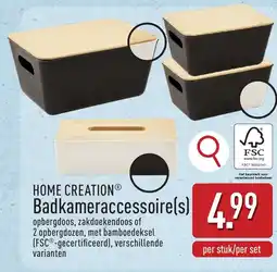 ALDI Home Creation Badkameraccessoiresd aanbieding