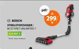 Expert Bosch steelstofzuiger aanbieding