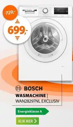 Expert Bosch wasmachine aanbieding