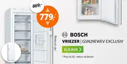 Expert Bosch vriezer aanbieding