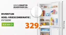 Expert Inventum koel-vriescombinatie aanbieding