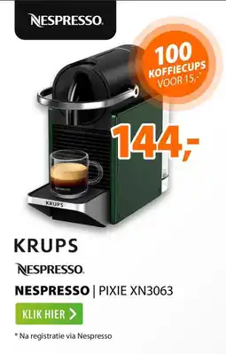 Expert Nespresso aanbieding