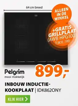 Expert Pelgrim inbouw inductie- kookplaat aanbieding