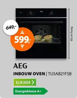 Expert Aeg inbouw oven aanbieding