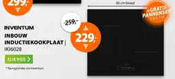 Expert Inventum inbouw inductiekookplaat aanbieding