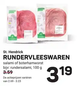 Ekoplaza St. Hendrick Rundervleeswaren aanbieding