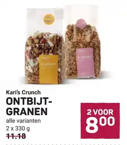 Ekoplaza Kari's Crunch Ontbijtgranen aanbieding