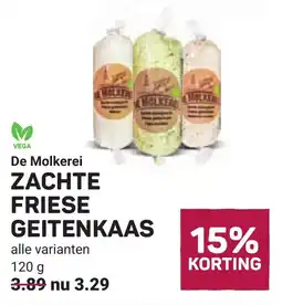 Ekoplaza De Molkerei Zachte Friese Geitenkaas aanbieding