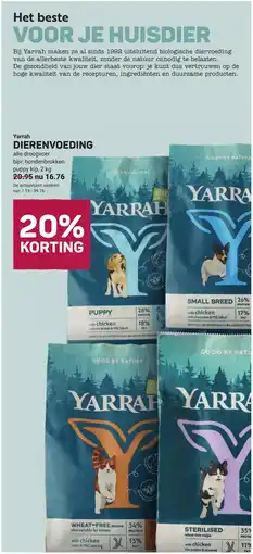 Ekoplaza Yarrah Dierenvoeding aanbieding