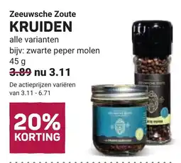 Ekoplaza Zeeuwsche Zoute Kruiden aanbieding
